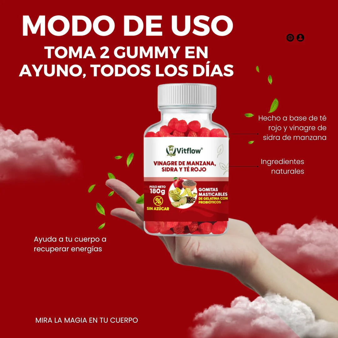 GOMITAS VINAGRE DE MANZANA