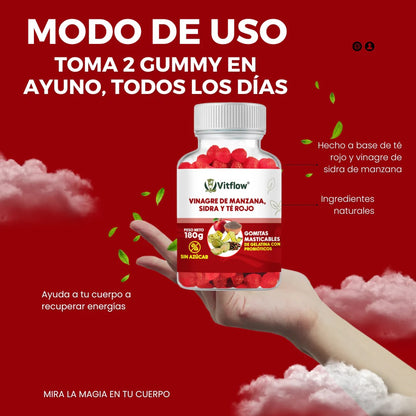 GOMITAS VINAGRE DE MANZANA